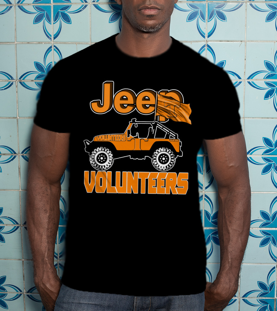 Jeep Tennessee Volunteers Off-Road Team Spirit T-Shirt