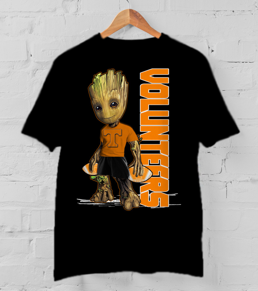 Groot Tennessee Volunteers Football Fan T-Shirt