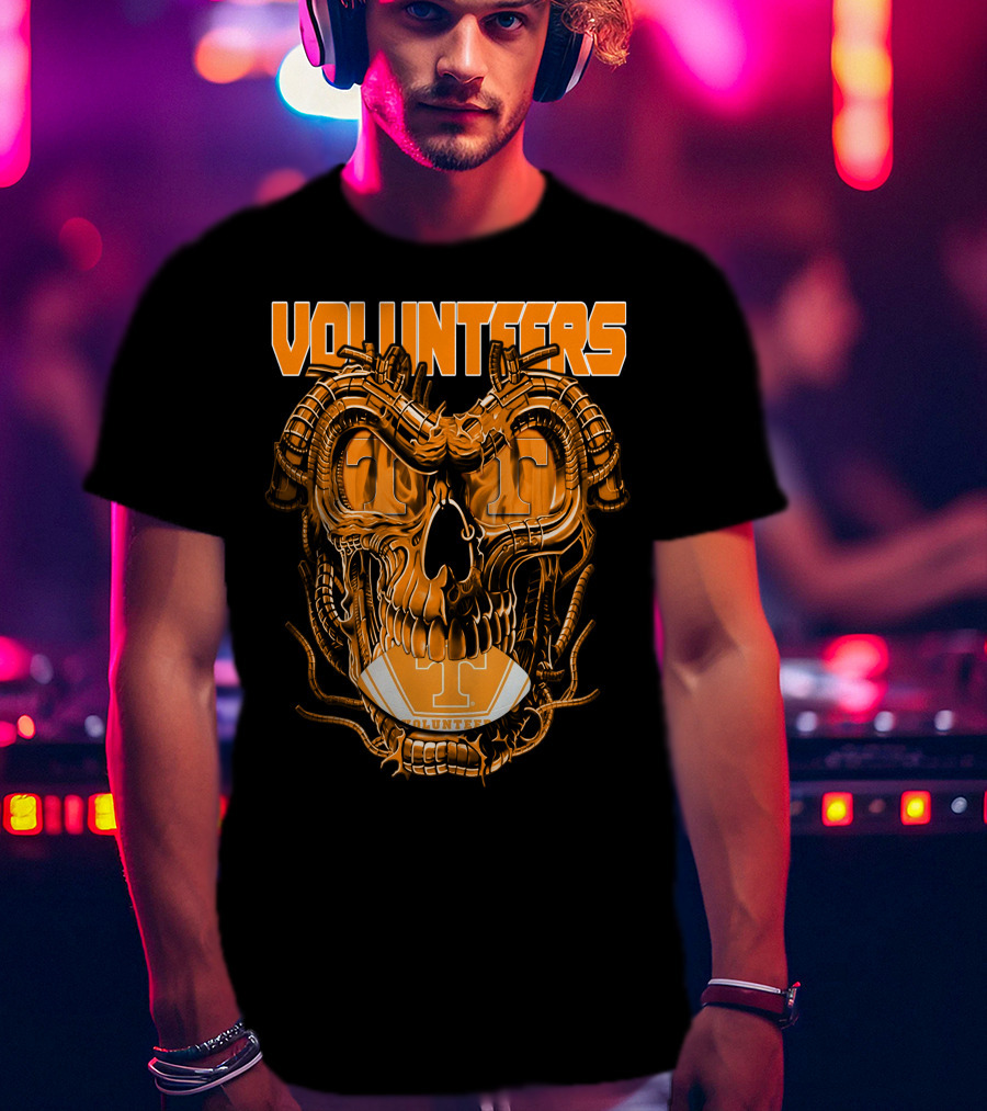 Volunteers Dragonskull Tennessee Football T-Shirt