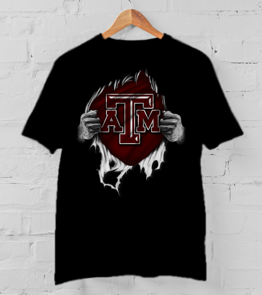 Texas A&M Aggies Ripped T-Shirt