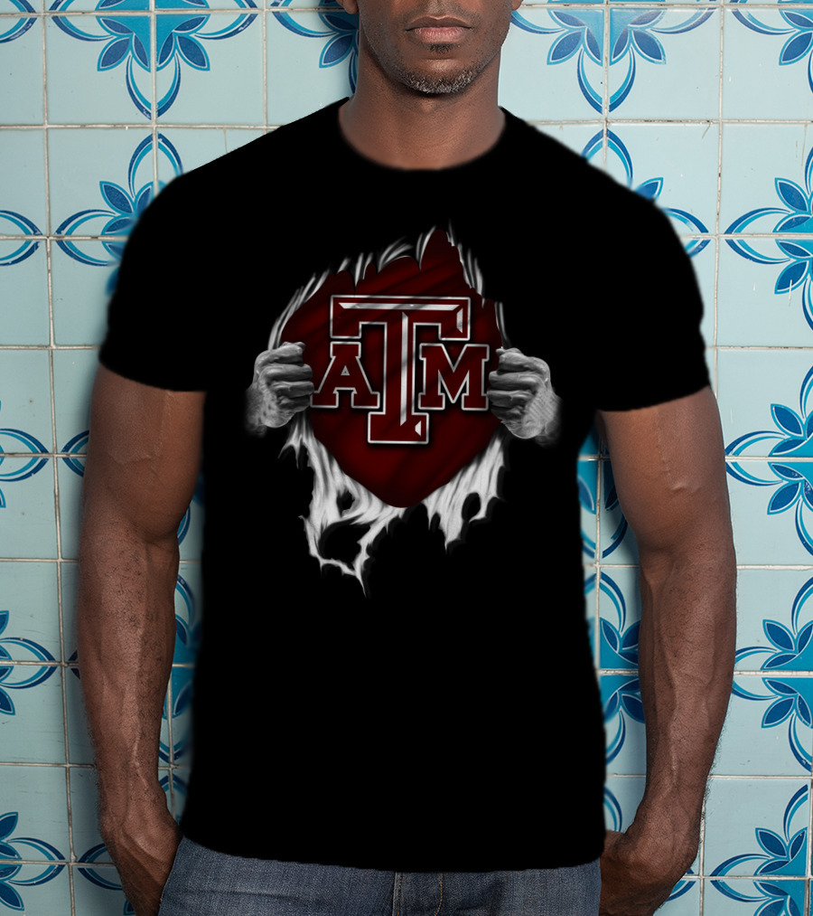 Texas A&M Aggies Ripped T-Shirt
