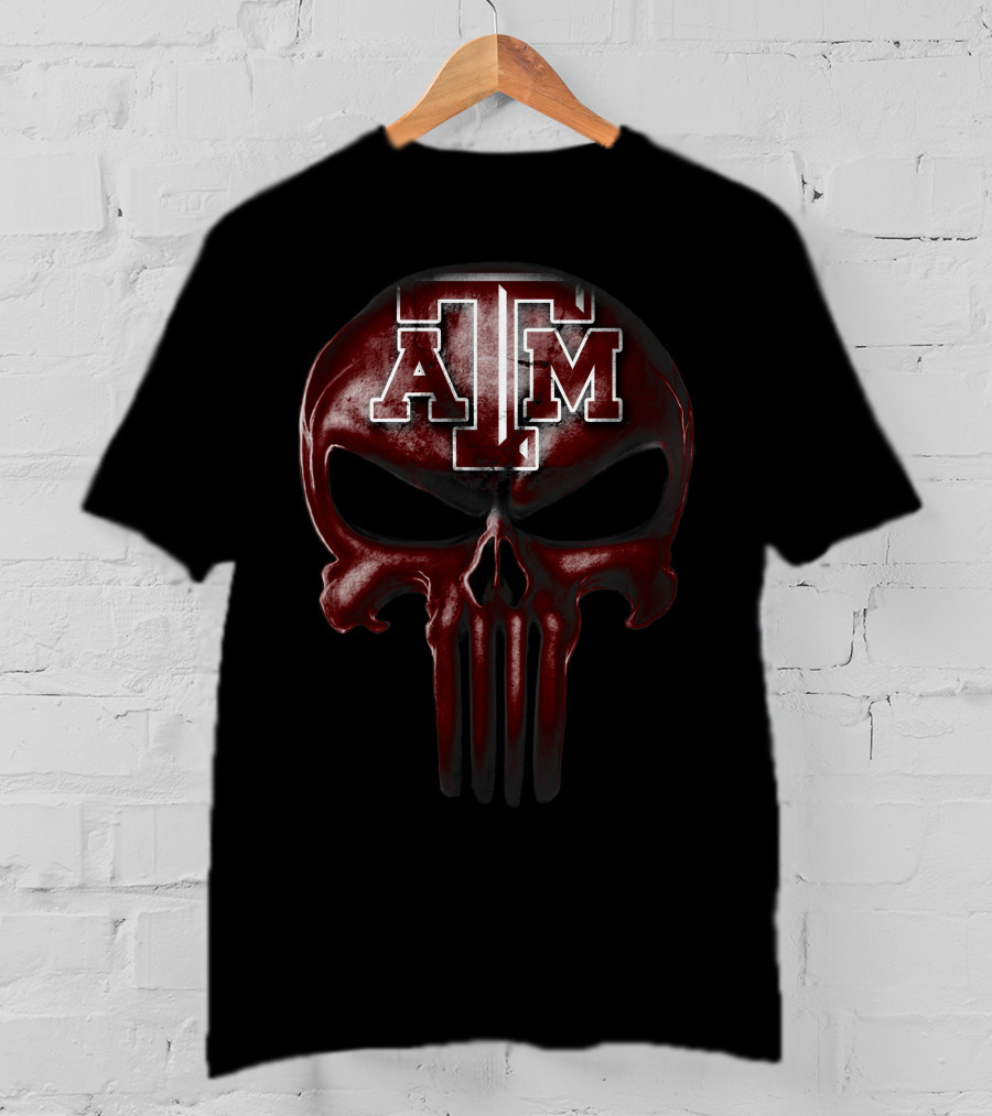 Texas A&M Aggies Skull T-Shirt