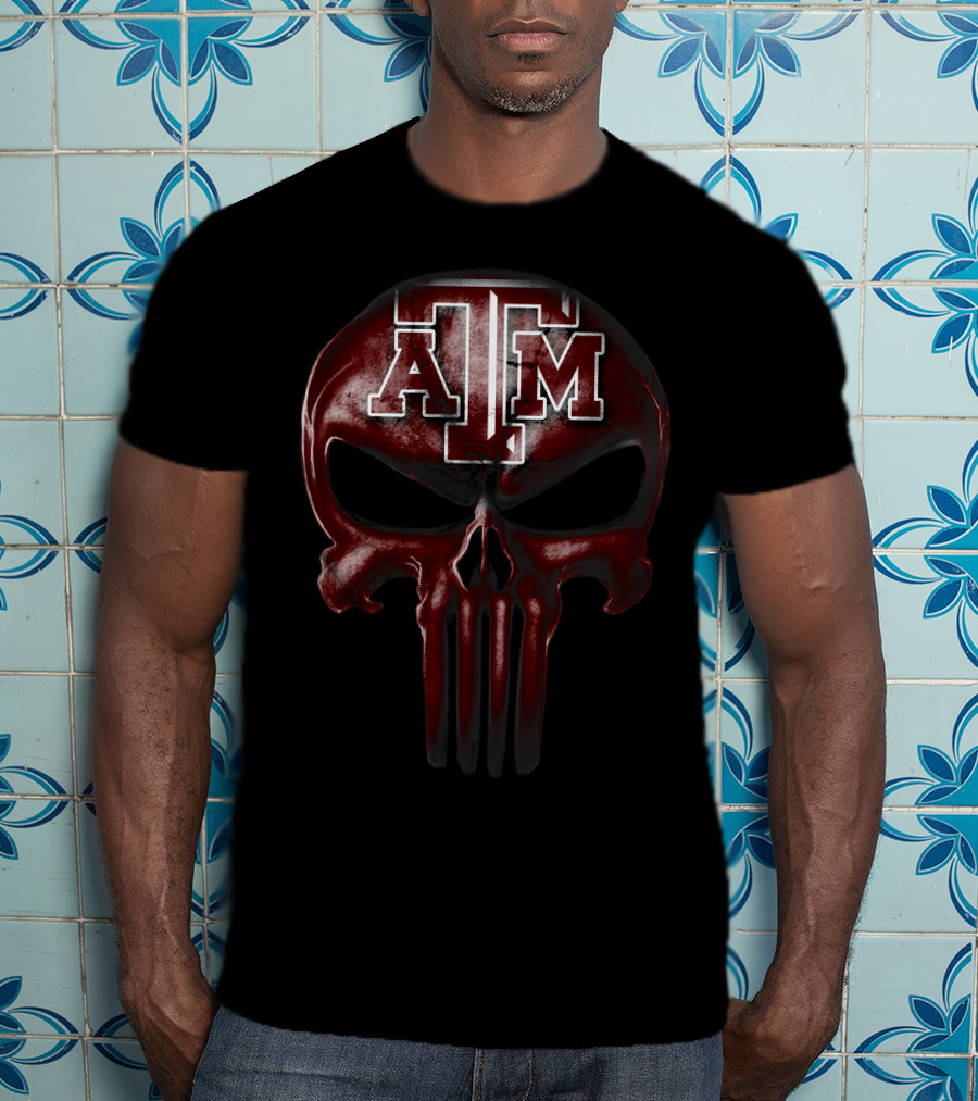 Texas A&M Aggies Skull T-Shirt