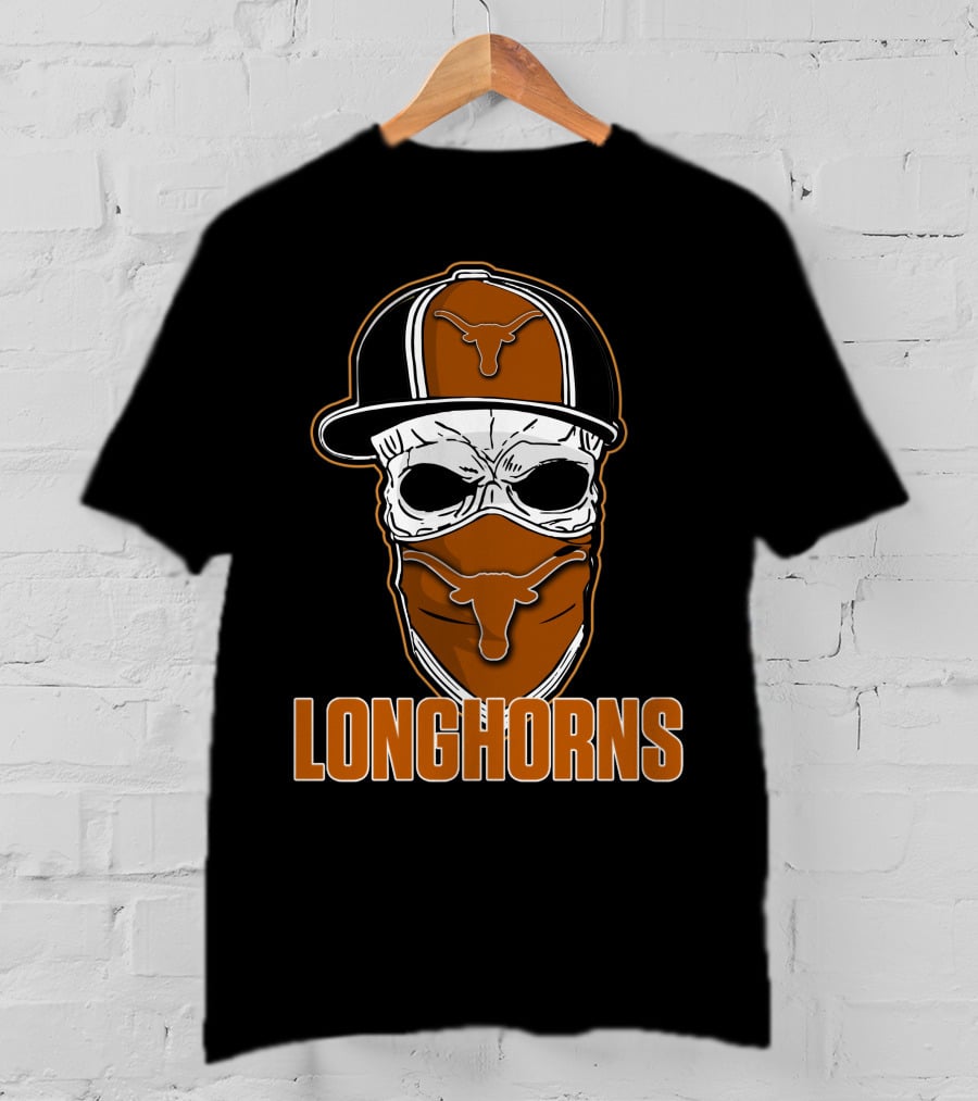 Skull Hat Longhorns Texas Iconic T-Shirt
