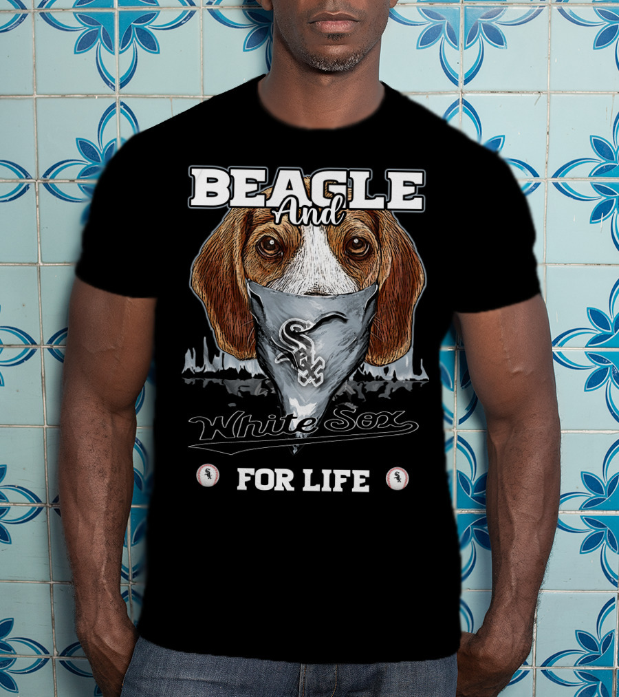 Beagle And White Sox For Life T-Shirt