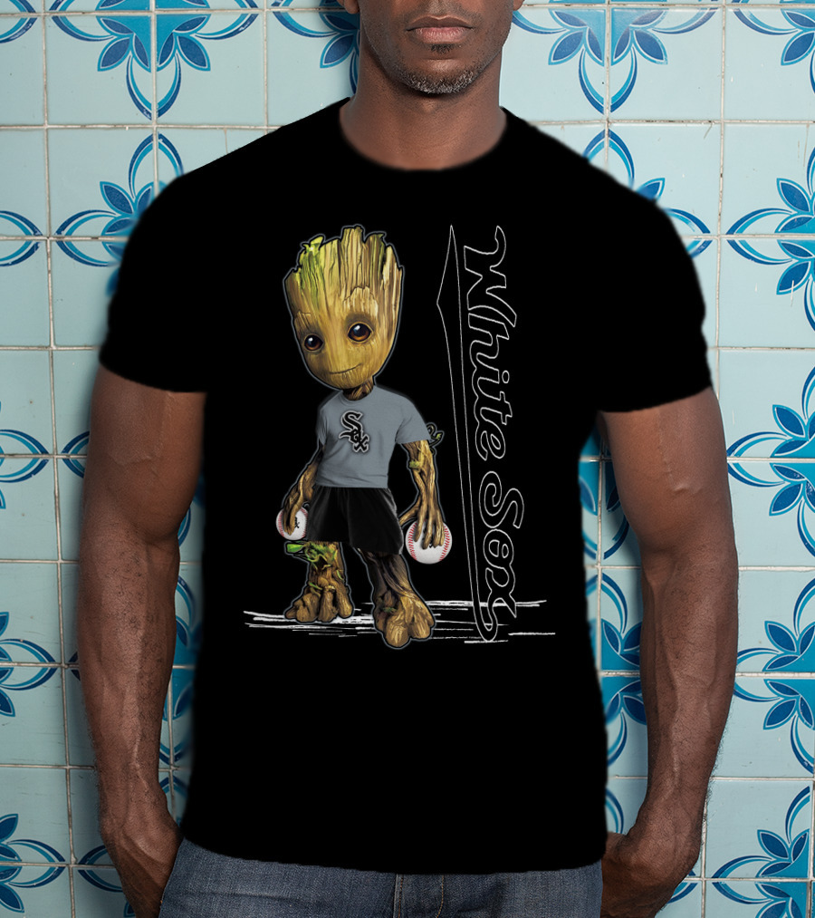 Groot Chicago White Sox Baseball Fan T-Shirt