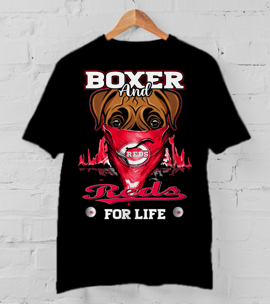 Boxer And Reds For Life T-Shirt