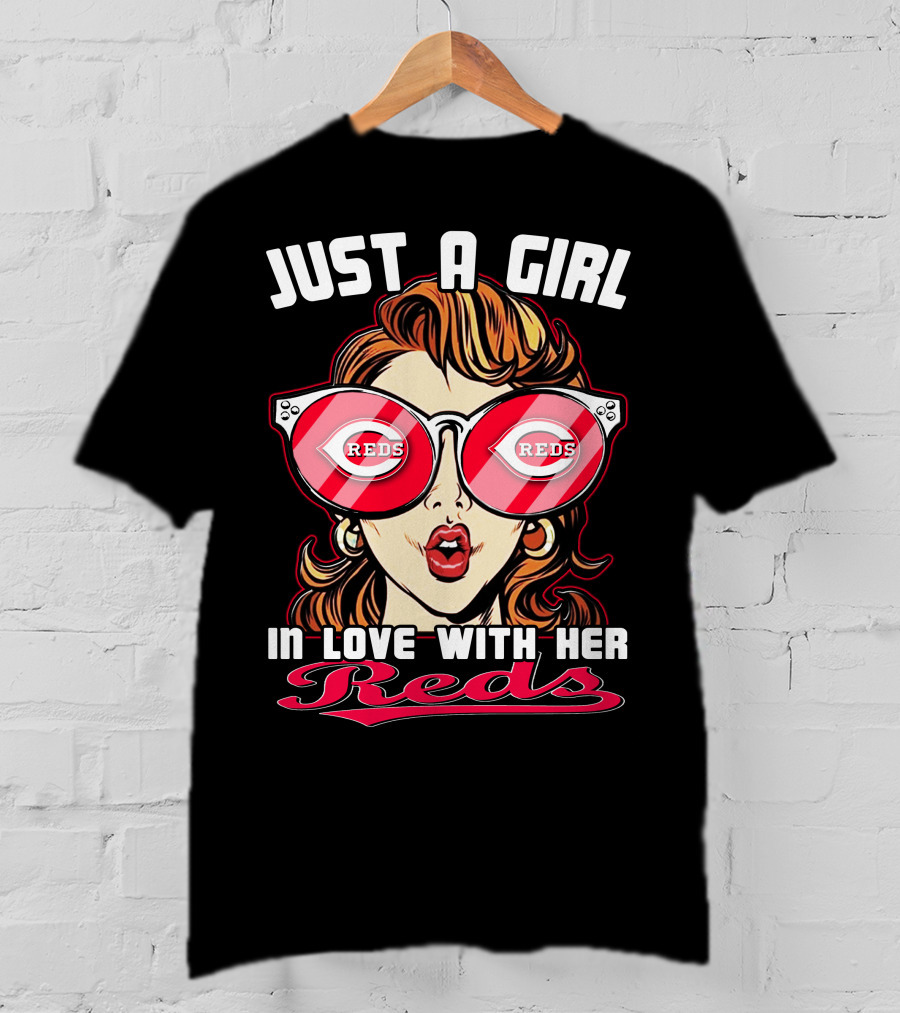Just A Girl In Love With Her Reds T-Shirt