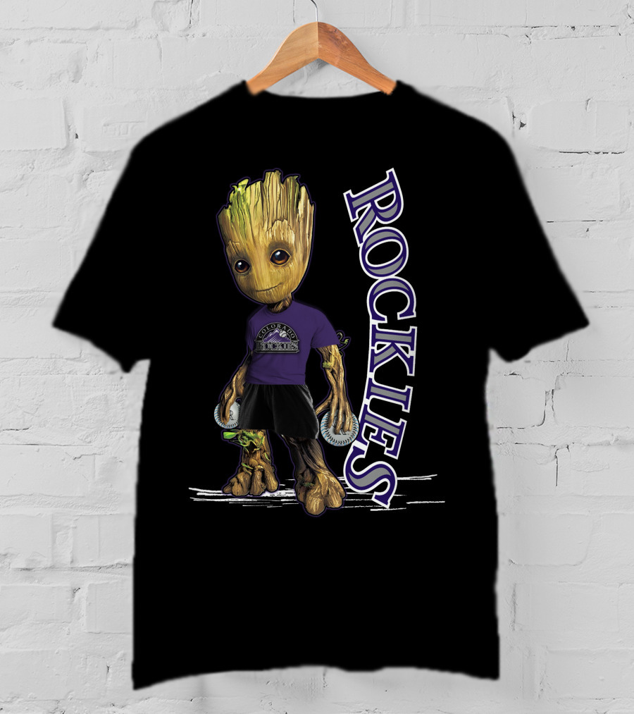 Groot Colorado Rockies Rockies T-Shirt