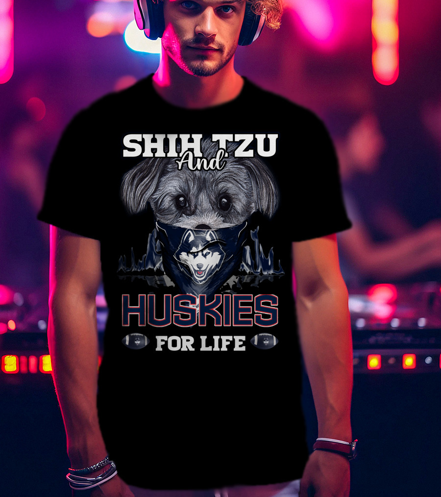 Shih Tzu And Huskies For Life T-Shirt