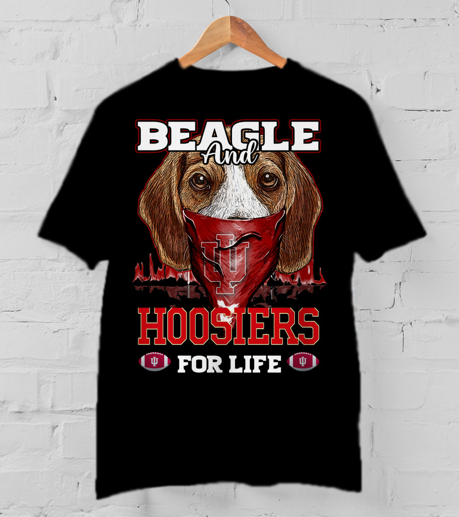 Beagle And Hoosiers For Life T-Shirt