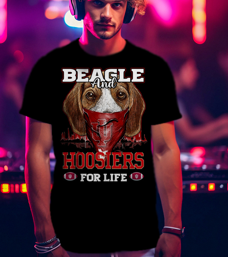 Beagle And Hoosiers For Life T-Shirt