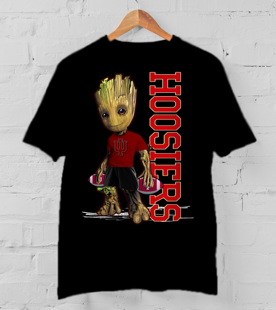 Groot Indiana Hoosiers Football T-Shirt