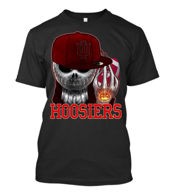 Jackskull Hoosiers Indiana University T-Shirt
