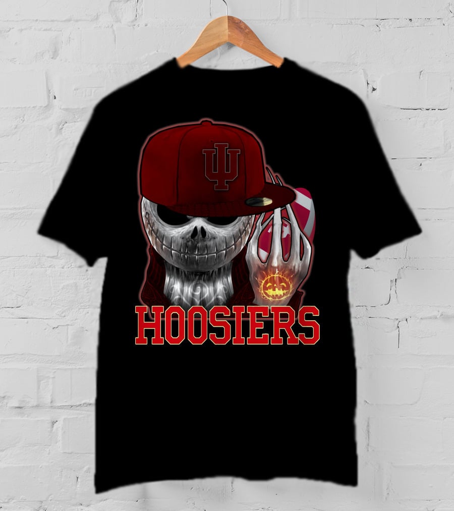 Jackskull Hoosiers Indiana University T-Shirt