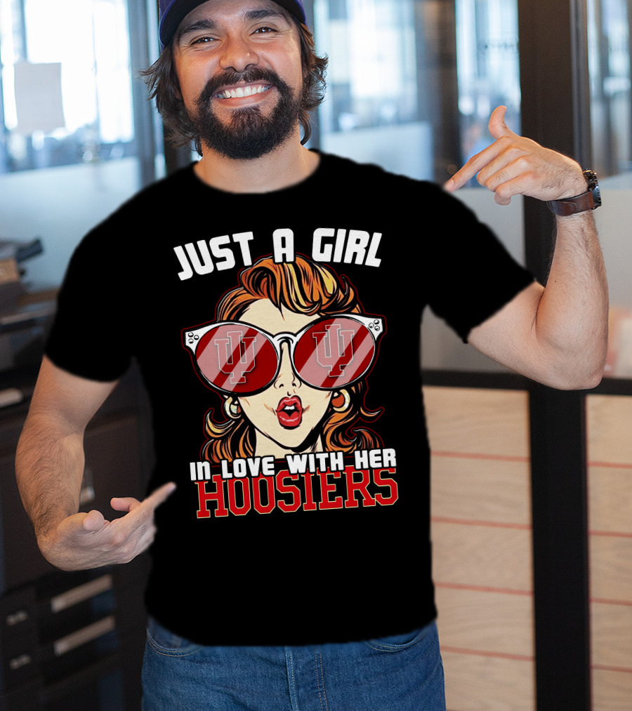 Just A Girl In Love With Her Hoosiers T-Shirt