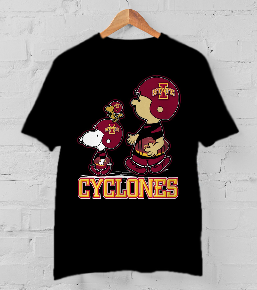 Snpfootball Cyclones Iowa State Peanuts Collection T-Shirt