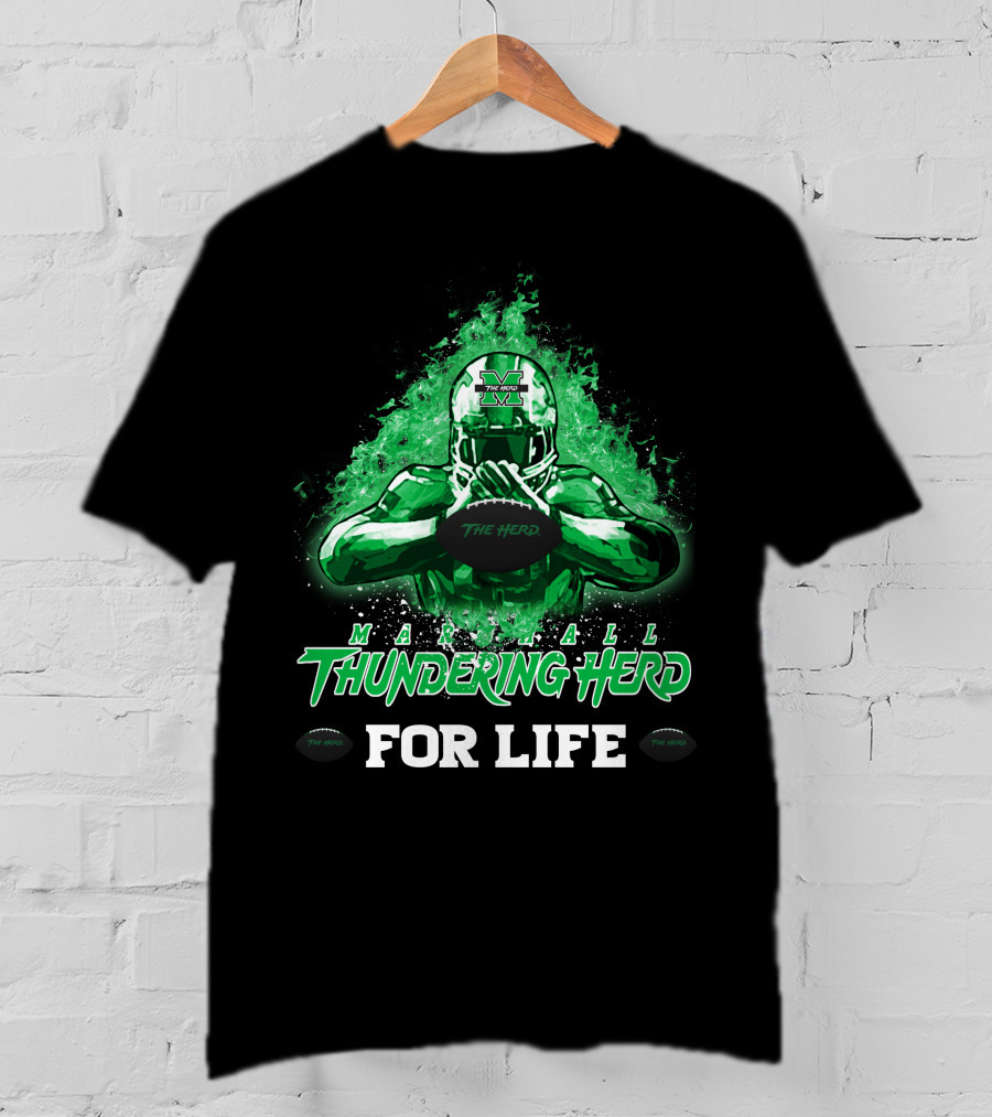 Marshall Thundering Herd The Herd For Life T-Shirt