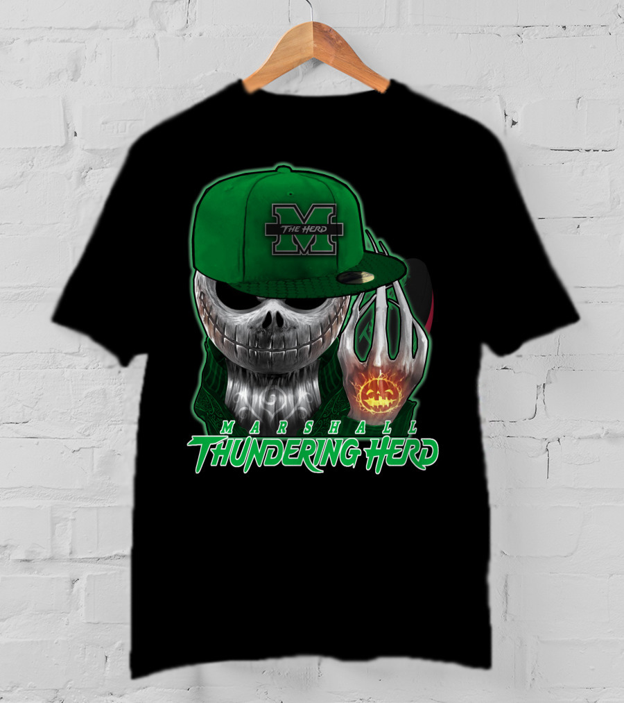 Marshall Thundering Herd Jackskull The Herd T-Shirt