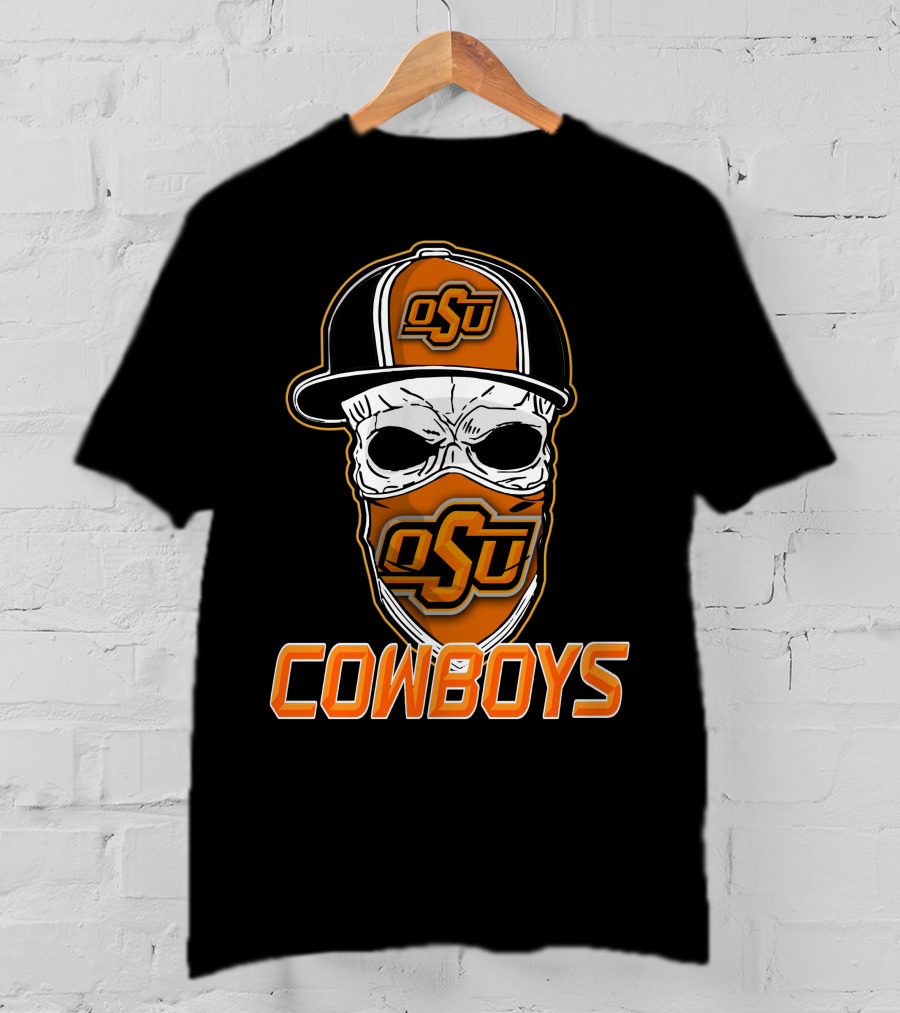 OSU Skull Hat Cowboys T-Shirt