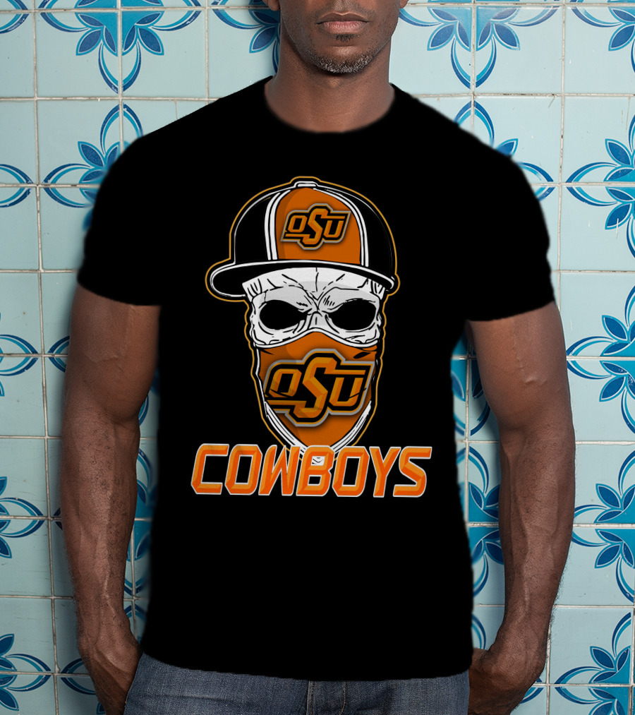 OSU Skull Hat Cowboys T-Shirt