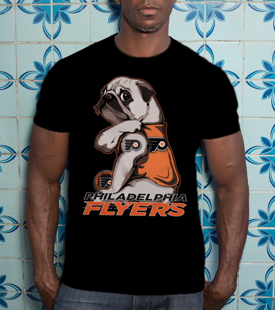 Philadelphia Flyers Pug Mascot T-Shirt