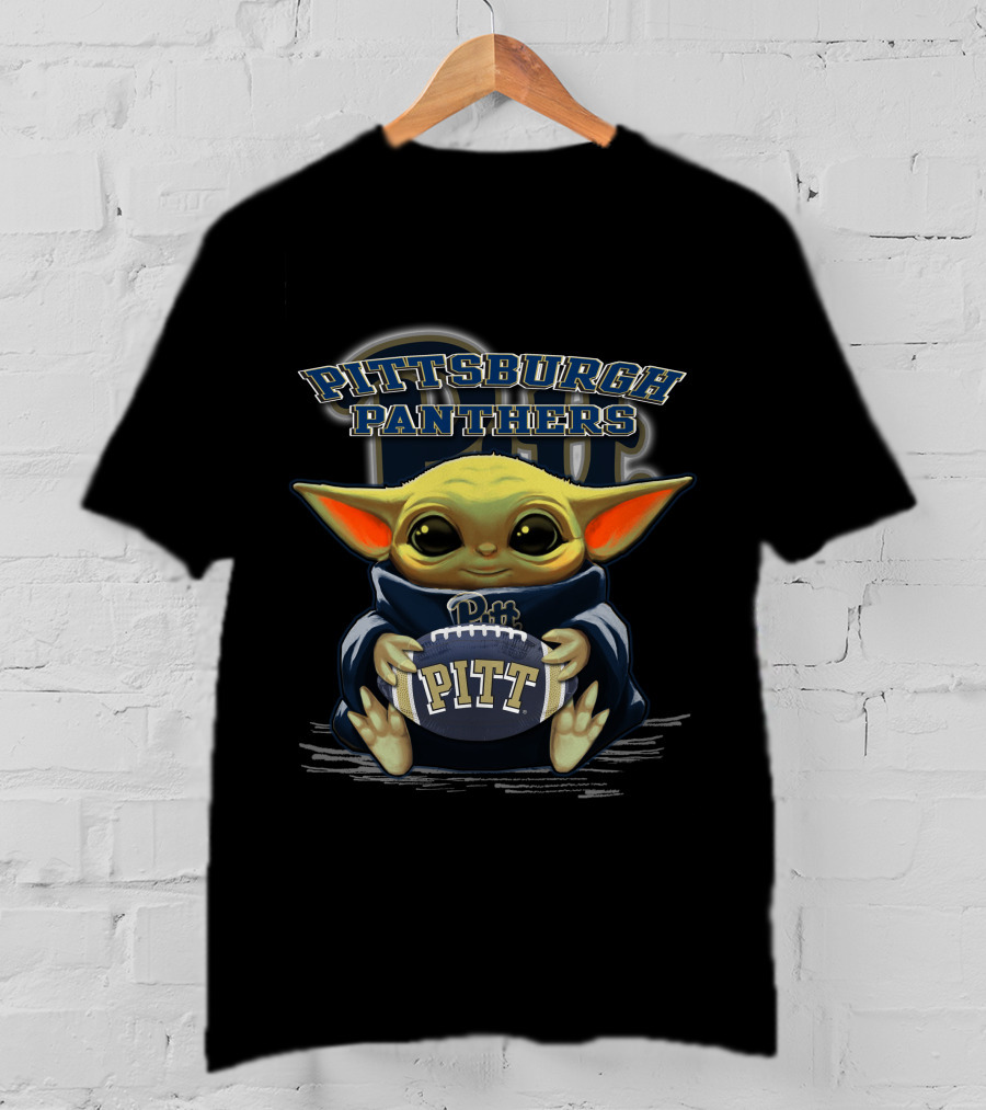 Pittsburgh Panthers Yoda Football Fan Gear T-Shirt