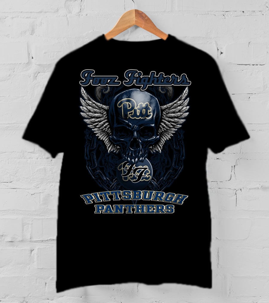 Foo Fighters Pitt Pittsburgh Panthers T-Shirt