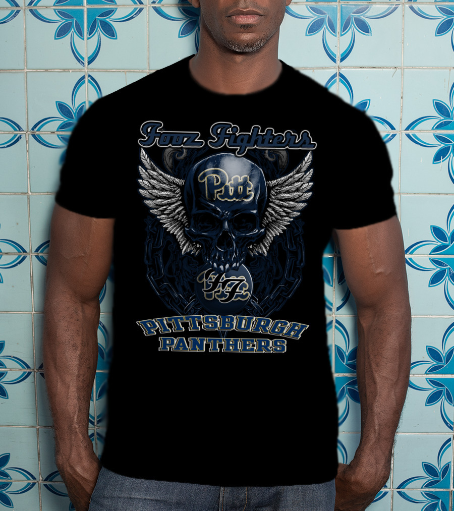 Foo Fighters Pitt Pittsburgh Panthers T-Shirt