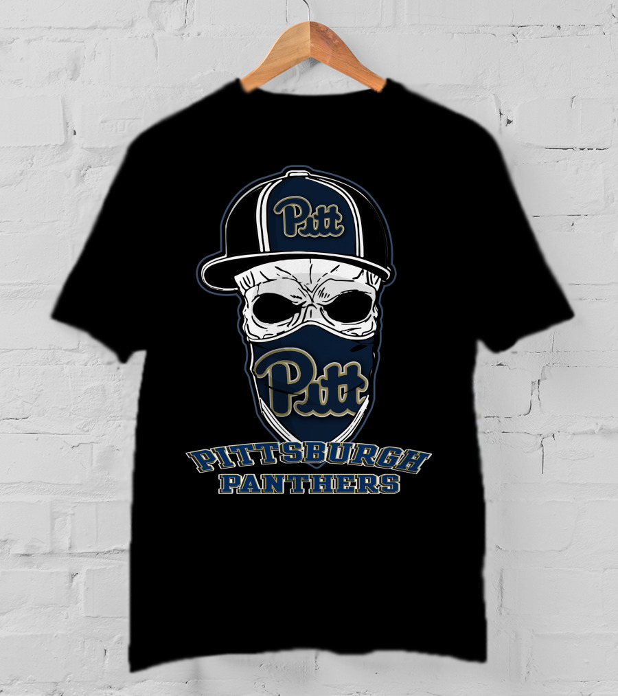 Pitt Skull Hat Pittsburgh Panthers T-Shirt