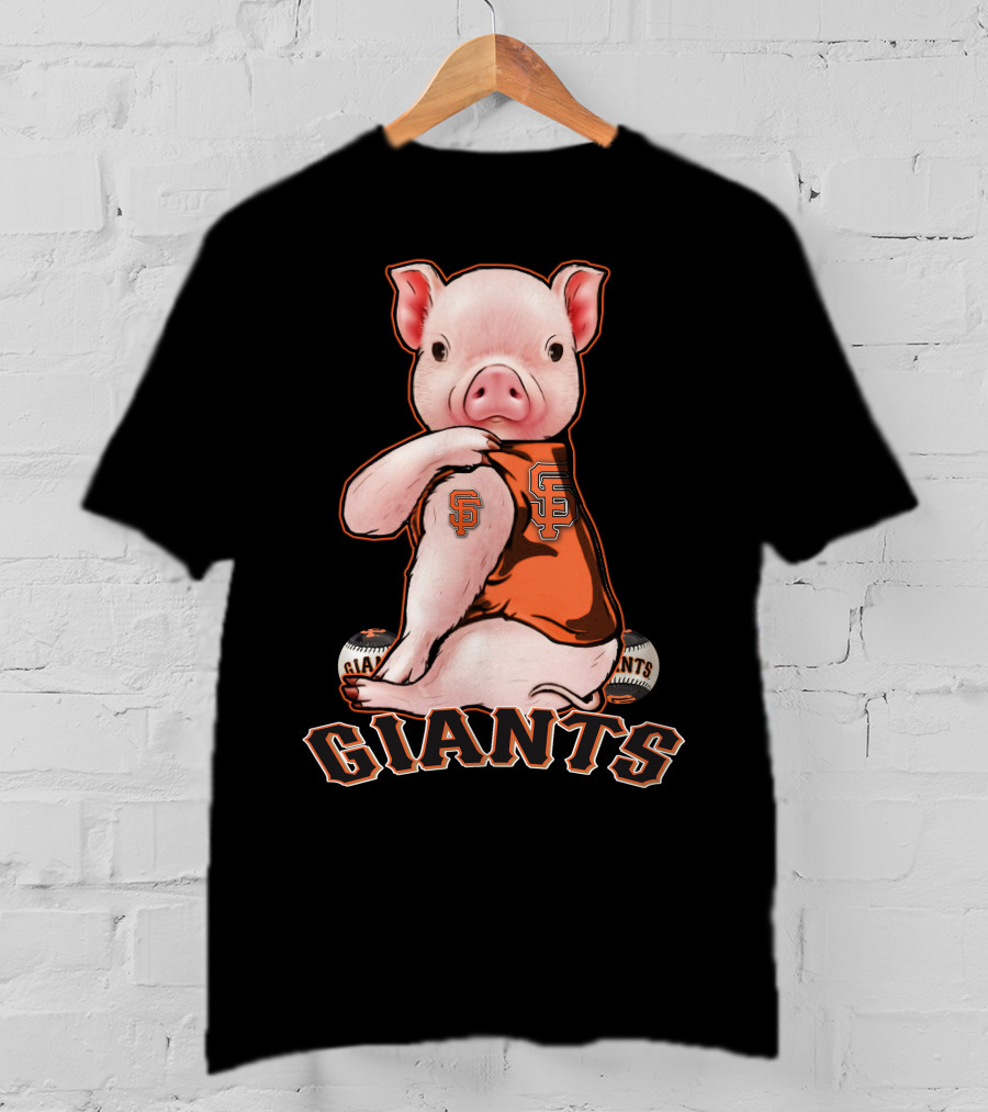 San Francisco Giants Pig Baseball Fan T-Shirt