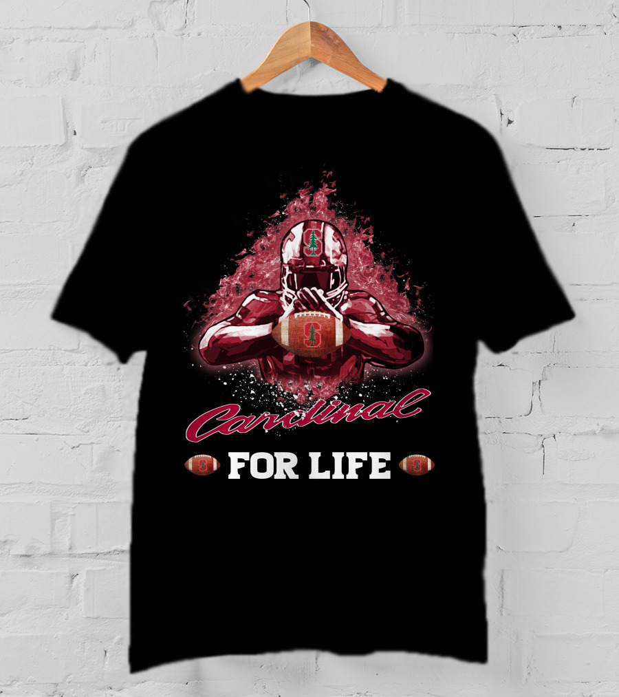 Cardinal For Life Stanford Football Energy And Passion T-Shirt