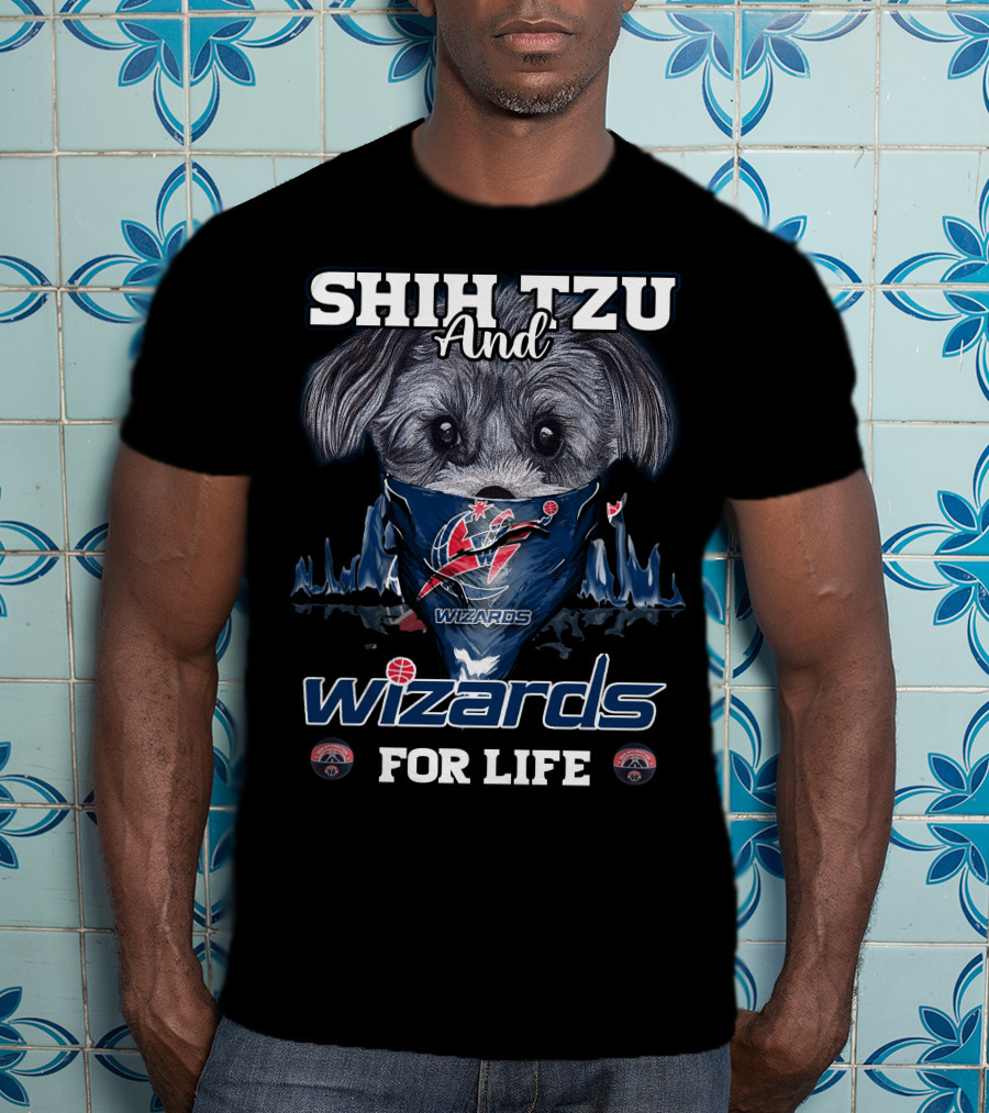 Shih Tzu And Wizards For Life T-Shirt