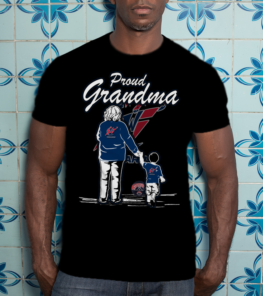 Proud Grandma Washington Wizards Basketball T-Shirt