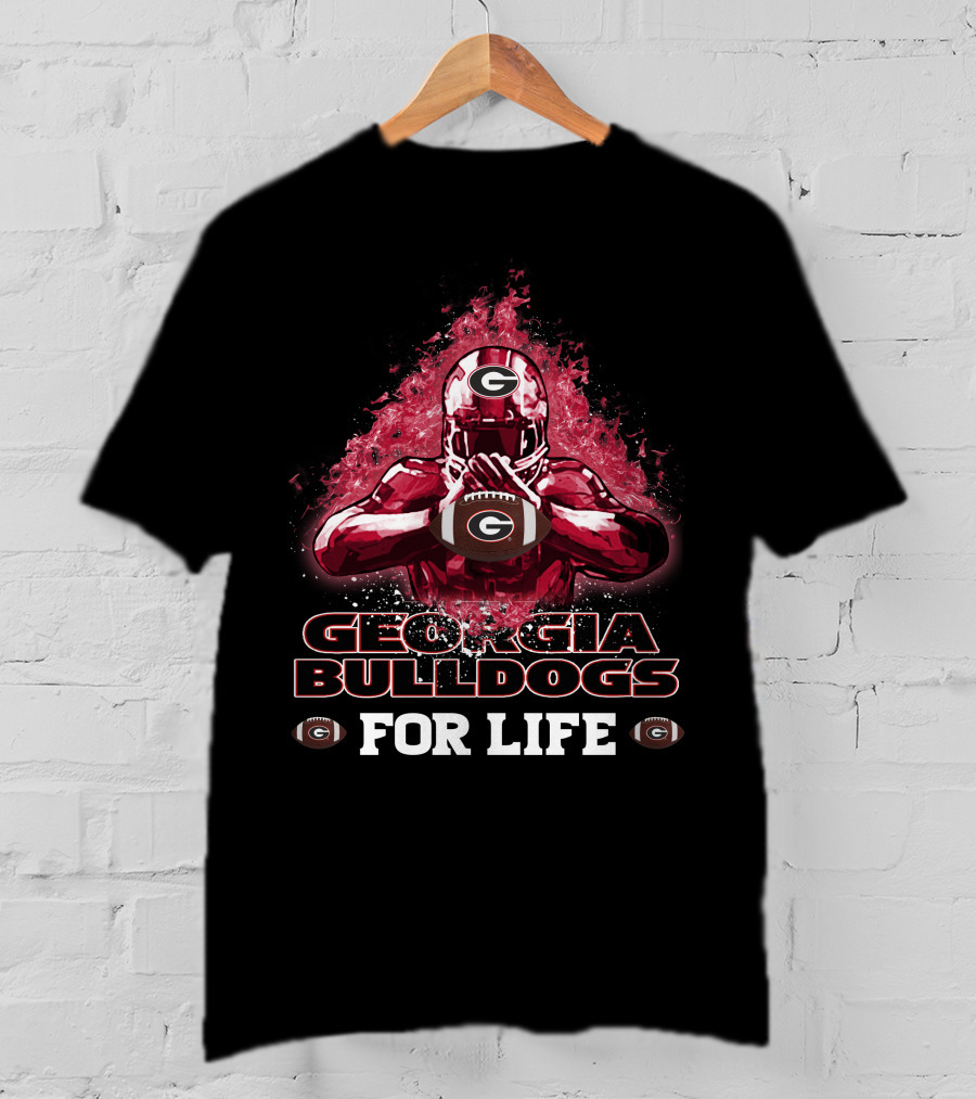 Georgia Bulldogs Football Player For Life T-Shirt