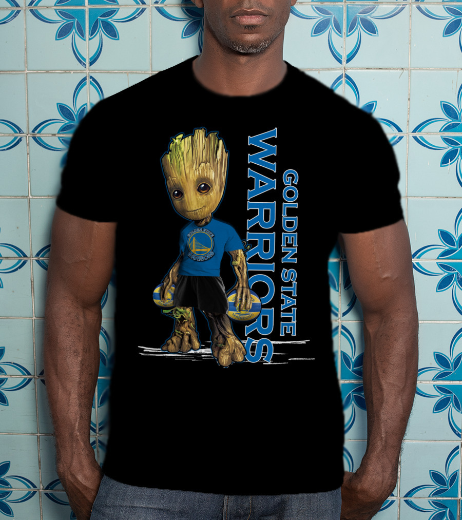 Groot Golden State Warriors Basketball Fan T-Shirt