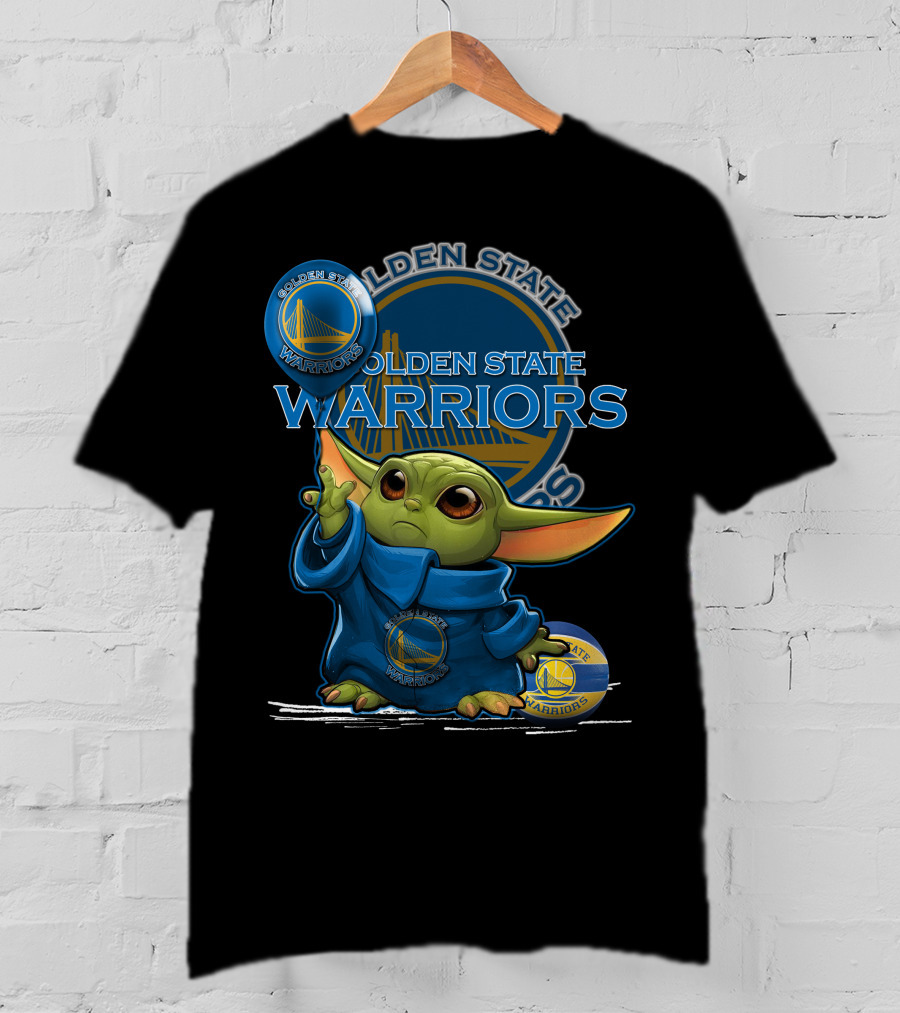 Golden State Warriors Yoda Jedi Fan T-Shirt