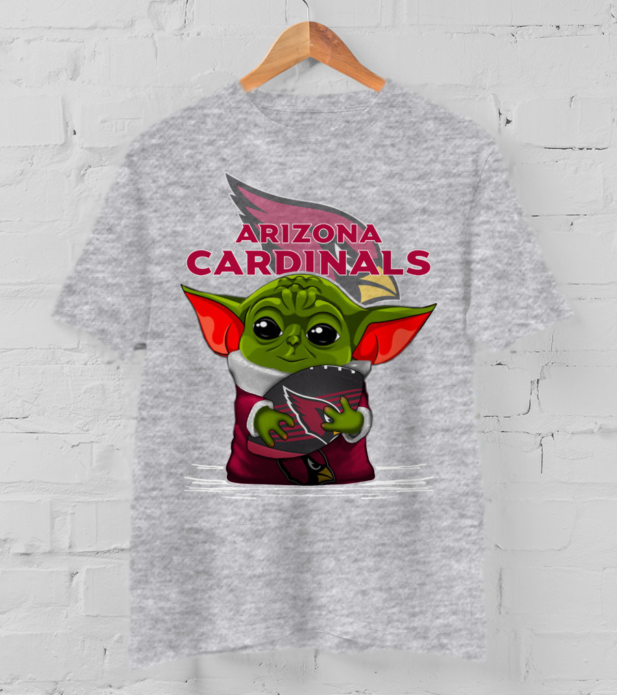 Arizona Cardinals Yoda Football Fan T-Shirt