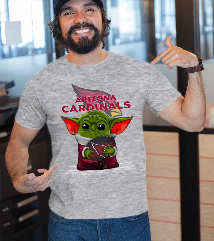 Arizona Cardinals Yoda Football Fan T-Shirt