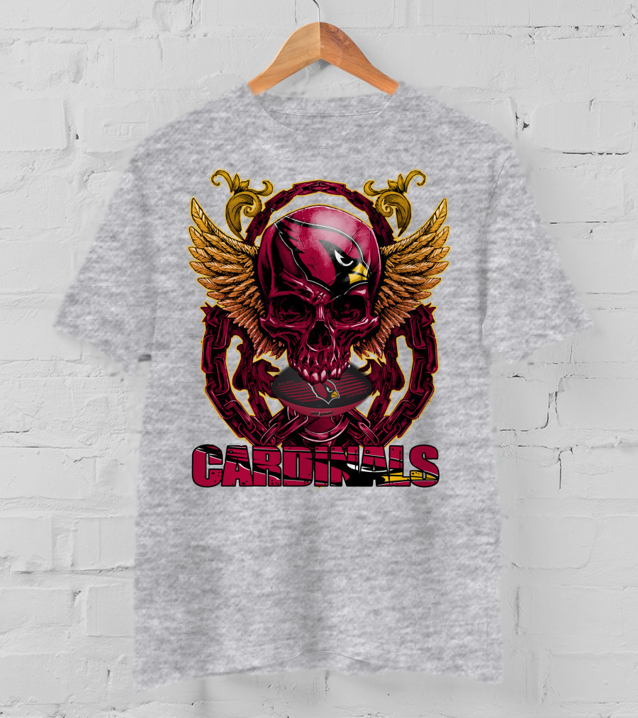Cardinals Skullfb Arizona Cardinals T-Shirt