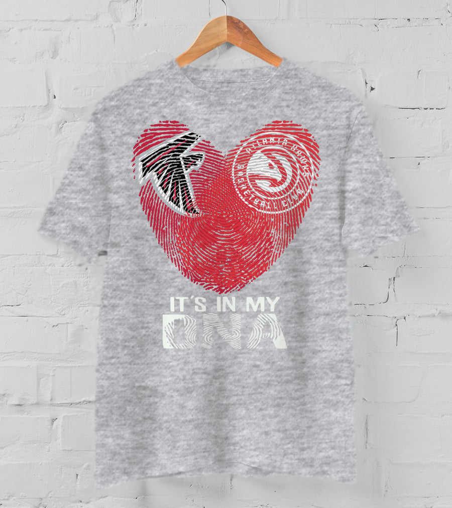 Atlanta Falcons It's In My Dna Heart T-Shirt