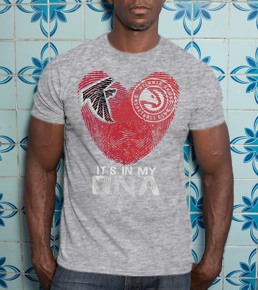 Atlanta Falcons It's In My Dna Heart T-Shirt
