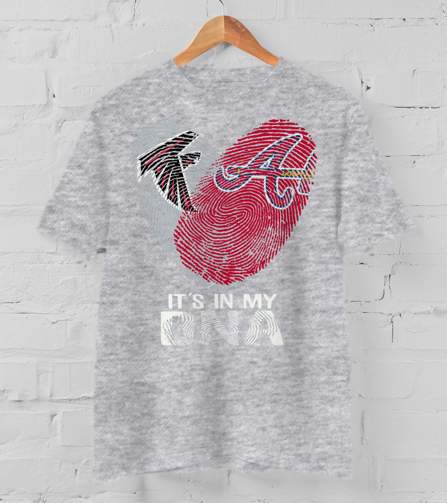 Atlanta Falcons Braves It's In My Dna T-Shirt