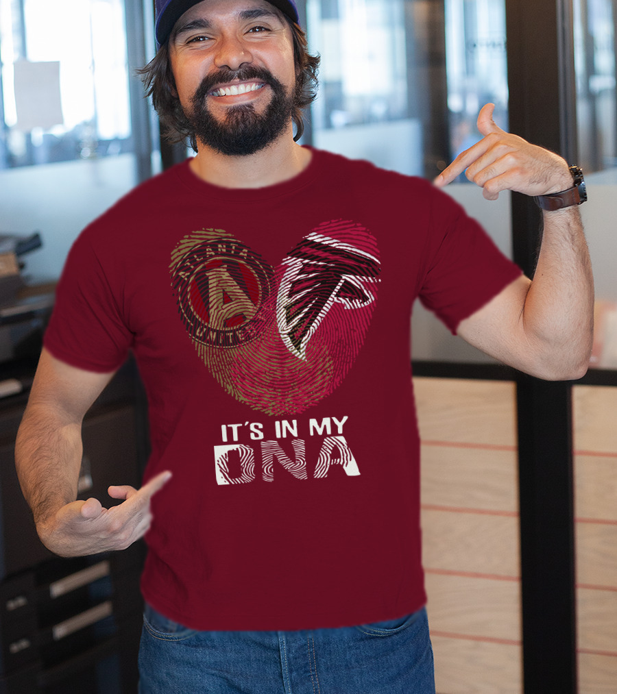Atlanta Falcons And Atlanta United It’s In My DNA T-Shirt