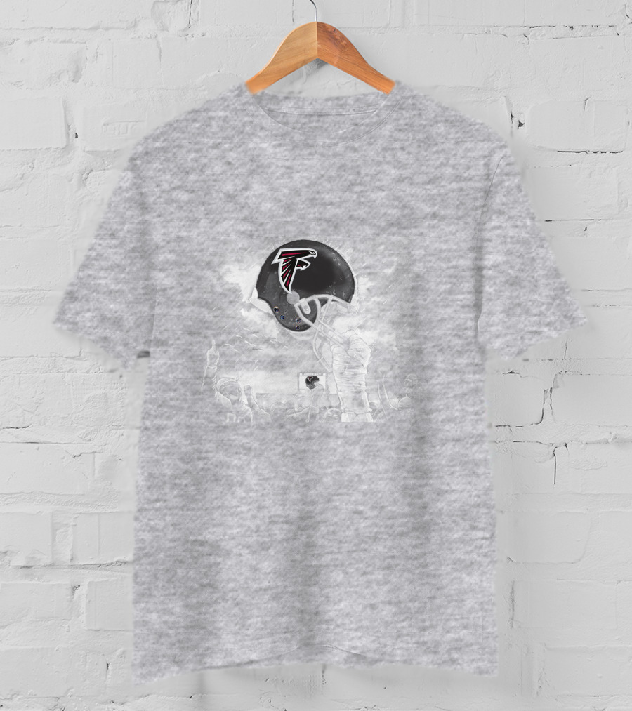 Atlanta Falcons Helmet Football Team T-Shirt