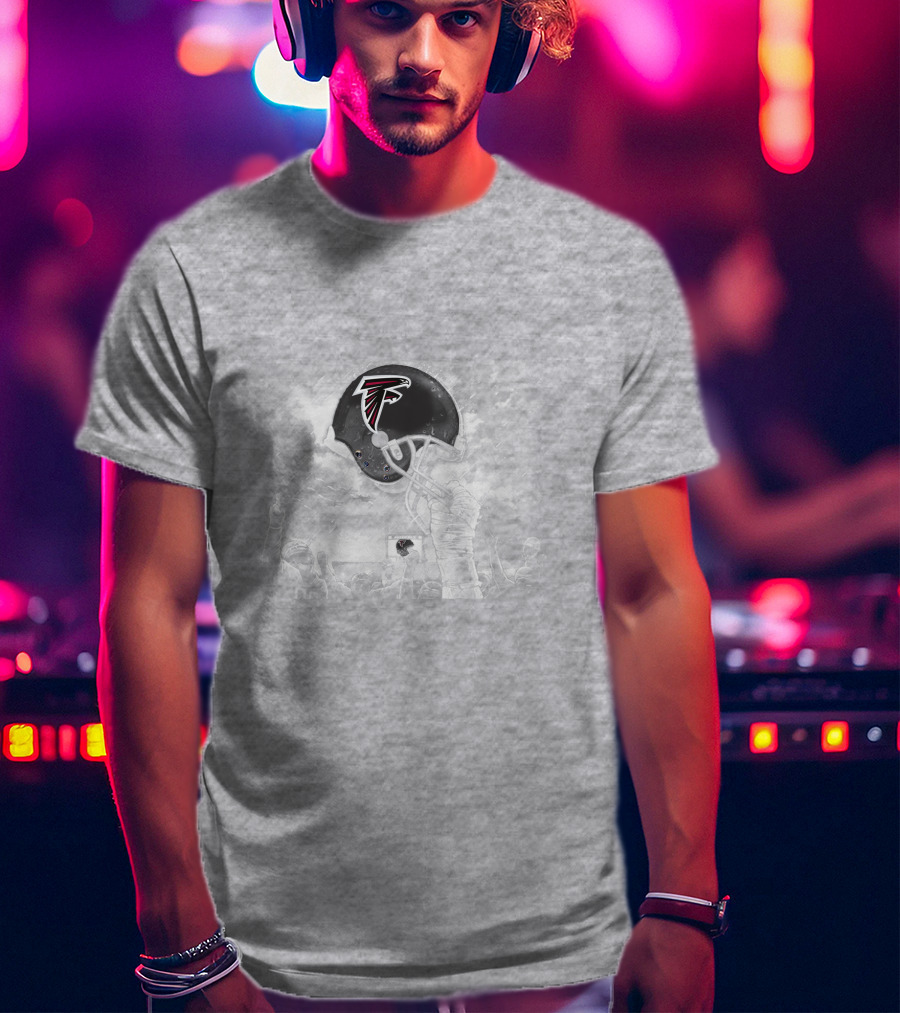 Atlanta Falcons Helmet Football Team T-Shirt