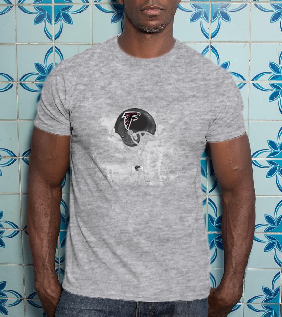 Atlanta Falcons Helmet Football Team T-Shirt
