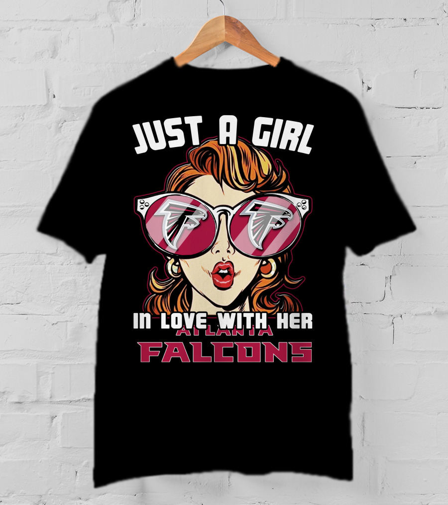 Just A Girl In Love With Her Atlanta Falcons T-Shirt