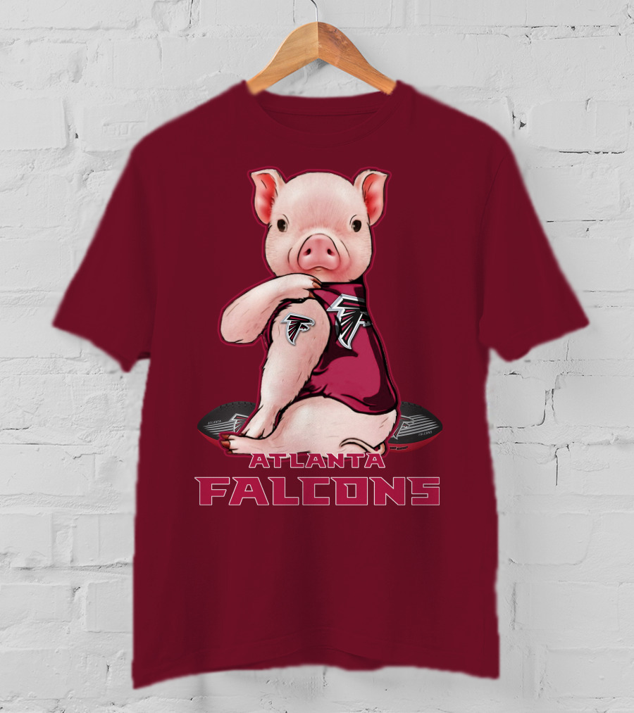 Atlanta Falcons Pig Mascot T-Shirt