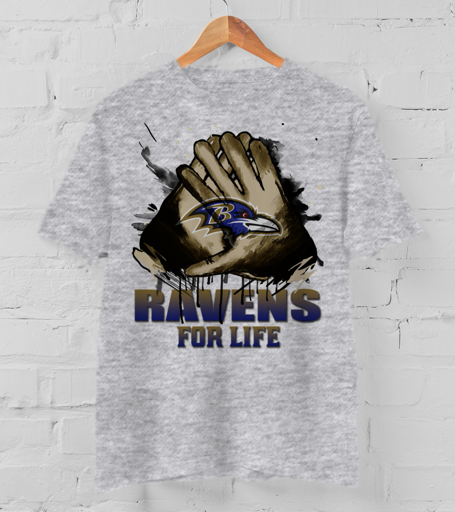 Ravens For Life Baltimore 28 T-Shirt